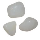 Opal weiß - Milchopal 3 Stück kleine Handschmeichler auch...