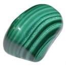 Malachit Trommelstein Handschmeichler ca. 12 - 18 g SUPER A*Qualität
