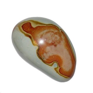 Polychrom Jaspis Jumbo Trommelstein XL ca. 55 - 70 mm Handschmeichler Bunt Jaspis Madagaskar