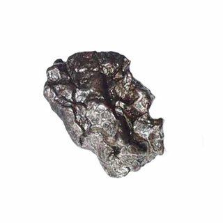 Meteorit Eisenmeteorit  Handschmeichler mit Echtheitszertifikat ca. 18 - 20 mm ca. 4-5 g
