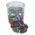 Wassersteine 200 g Trommelsteine Edelsteinwasser Mischung Amethyst, Moosachat, Jaspis