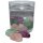 Edelsteinwasser ca. 200 g Wassersteine Trommelsteine poliert Amethyst / Rosenquarz und Aventurin grün