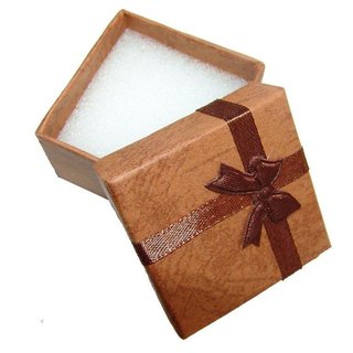 Geschenk Schachteln für Schmuck oder Anderes mit Schleife verziert. (4,6x3,1x4,4cm)