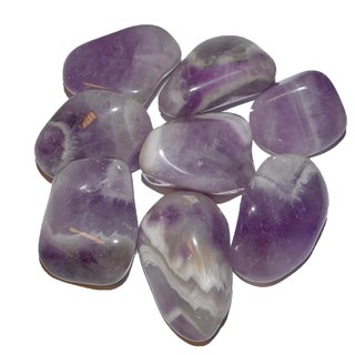 Amethyst 100 g Trommelsteine 6 - 10 Steine, schöne...