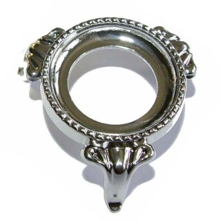Eier-Ständer silberfarbig dekorativ ca. 30 mm Ø