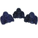 Dumortierit Buddha aus echtem Edelstein Happy Buddha...