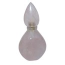 Rosenquarz Edler Flakon Deko Miniatur Flasche ca. 40 x 20...