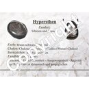 Edelsteinkarten- Hypersthen