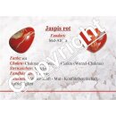 Jaspis rot 500 g Wasserstein unbehandelte Rohsteine Rohstücke je ca. 25 - 45 mm