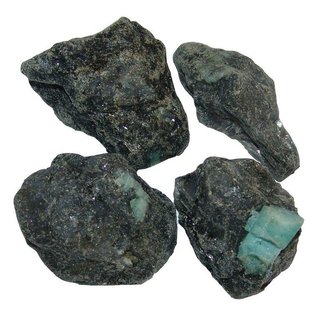 100 g Smaragd Wassersteine Roh Natur Stücke Rohsteine ca....