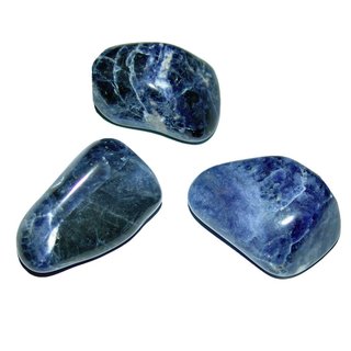 Sodalith Trommelstein ca.20 - 30  mm Handschmeichler Wasserstein