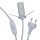 4,0 - 6,4 kg Salzlampe Bosalla® mit Palisander-Holz Sockel, Salz Leuchte