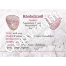 Edelsteinkarten- Rhodochrosit