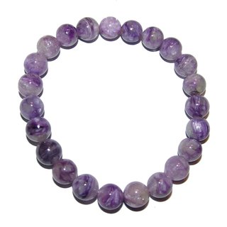 Charoit Armband Kugel 8 mm gute Steinqualitt auf Stretchband