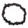 Granat Almandin Splitter Armband auf Stretchband