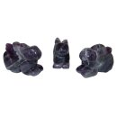Amethyst Hase Häschen  ca. 50 x 30  mm Edelstein,...