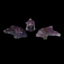 Amethyst Delfin  ca. 40 x 12,5  mm Edelstein, Glücksbringer
