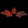 Jaspis Rot Delfin Delphin  ca. 50 x 18   mm