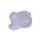 Rosenquarz Hase - Häschen ca. 50  x 30  mm schöner kleiner  Glücksbringer