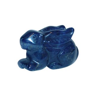 Sodalith Hase-Hschen ca. 50  x 30  mm Edelstein Figur
