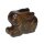 Tigerauge Hase - Häschen  ca. 30 x 22 mm