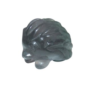 Fluorit Igel grn lila ca.35 x 25  mm Edelstein, Glcksbringer