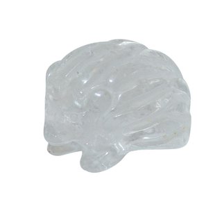 Bergkristall Igel ca. 35 x 25  mm Edelstein, Glcksbringer