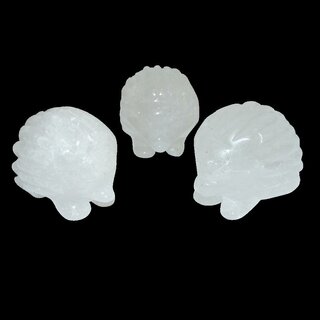 Bergkristall Igel ca. 50  x 40  mm Edelstein, Glcksbringer