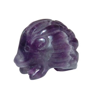 Amethyst Igel  ca. 30  x 20  mm Edelstein, Glcksbringer