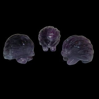 Amethyst Igel  ca. 30  x 20  mm Edelstein, Glcksbringer