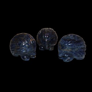 Sodalith Igel ca. 50 x 40  mm Edelstein Figur