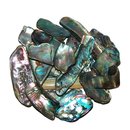 Paua Shell Muschel 50 Gramm = ca 70-100  kleine Stcke...