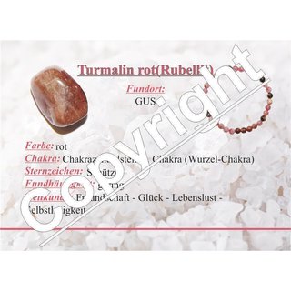 5 Gramm Turmalin rot - rosa Rubelit mini natur Rohsteine ca. 10 - 15 Steine ca. 4 - 10 mm