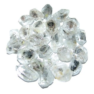 Herkimer Diamant Rohstck RARITT natur gewachsen fluoriszierend ca.10 mm