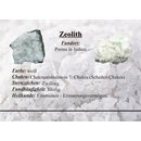 Edelsteinkarten- Zeolith