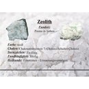 Edelsteinkarten- Zeolith