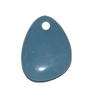 Blauquarz Anhnger Free Form frontal gebohrt ca. 40 x 30...