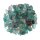 Fluorit grün - lila 100 g kleine Trommelsteine ca.18 - 20 mm