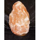 3,0 - 4,0 kg Salzlampe Bosalla® mit Palisander-Holz Sockel, Salz Leuchte mit 250 cm Kabel schwarz