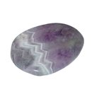 Amethyst flacher Trommelstein Massagestein zum Auflegen...