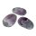 Amethyst flacher Trommelstein Massagestein zum Auflegen ca. 55 x 40 mm