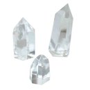 3er Set Bergkristall Spitzen von ca. 25 - 60 mm...