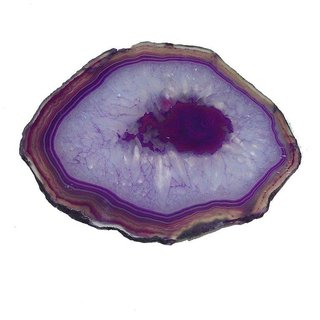 Achatscheibe lila schn transparent gro Mae Lnge ca. 100 - 130  mm Breite ca.90 -100  mm