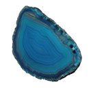 Achat petrol blau Hlfte einer Geode Gre M: ca. 60 - 70...