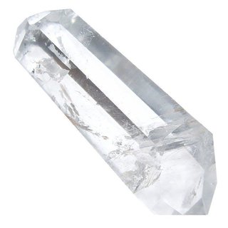 Bergkristall Doppelender schöne klare Spitze mit zwei Enden A*Super Qualität ca. 60-70 mm