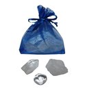 Bergkristall 3er Geschenk give away Set 1 x Rohstein 1 x...