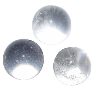Bergkristall Kugel mini schöne klare A* Qualität aus Brasilien ca. 23 - 25 mm Ø