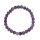 Amethyst KINDER MÄDCHEN Armband 6 mm Kugel auf Stretchband ca. 13 - 15 cm