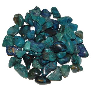 Chrysokoll Trommelsteine 50 g kleine Handschmeichler...