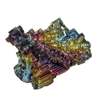 Wismut (Bismut) Kristall syntetisch Größe XL: 50 - 60 mm schön bunt glänzend